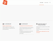 Tablet Screenshot of biteknoloji.com